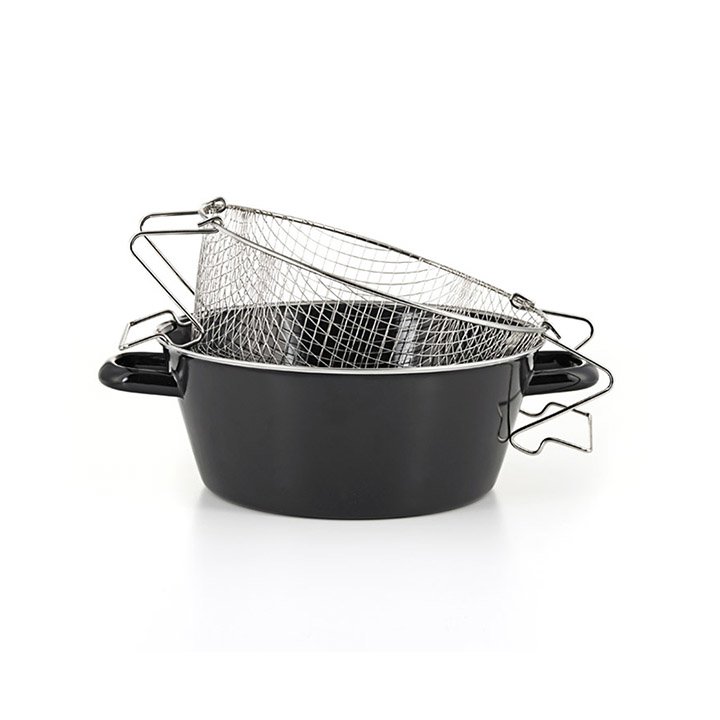 Riess Pommes-frites Pfanne Emaille