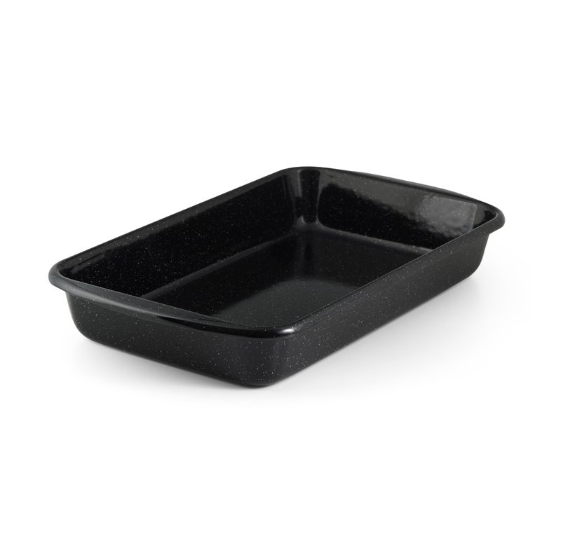 Auflaufform schwarz 38cm