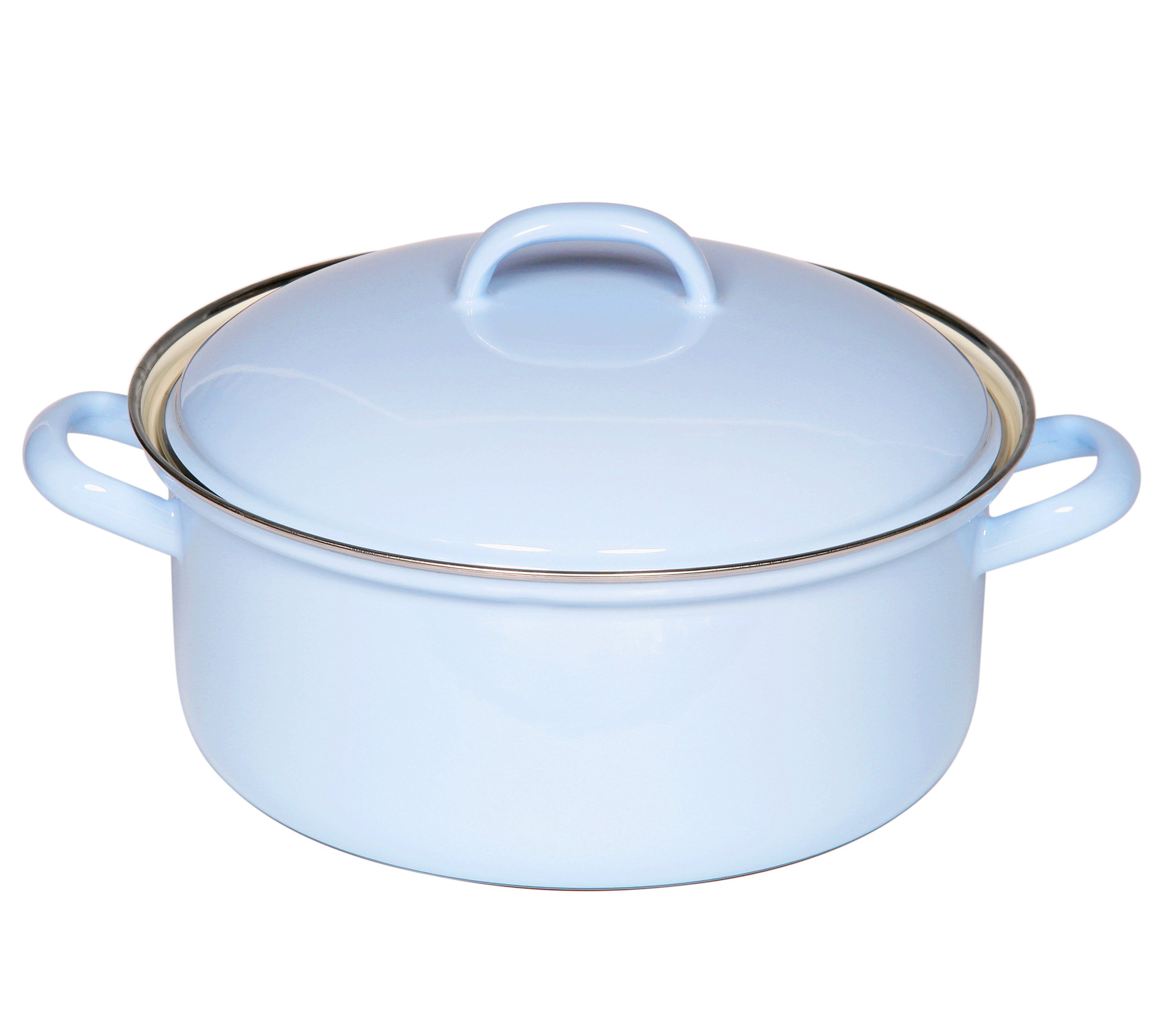 Kasserolle inkl. Deckel hellblau 1,5 Liter18cm