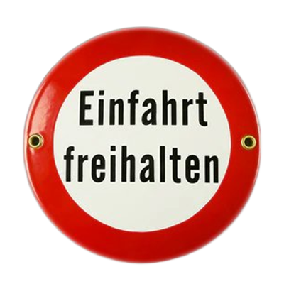 Emaille Schilder