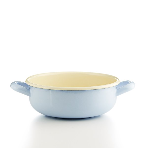riess emaille bauernschüssel hellblau pastell