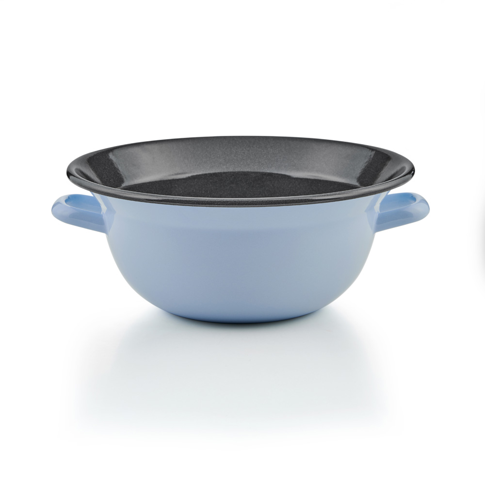 Riess Emaille Weitling 28cm  Backemaille Blau