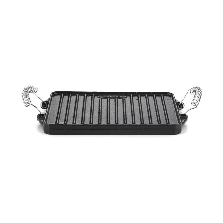 Emaille Gusseisen Platte Grillplatte geriffelt