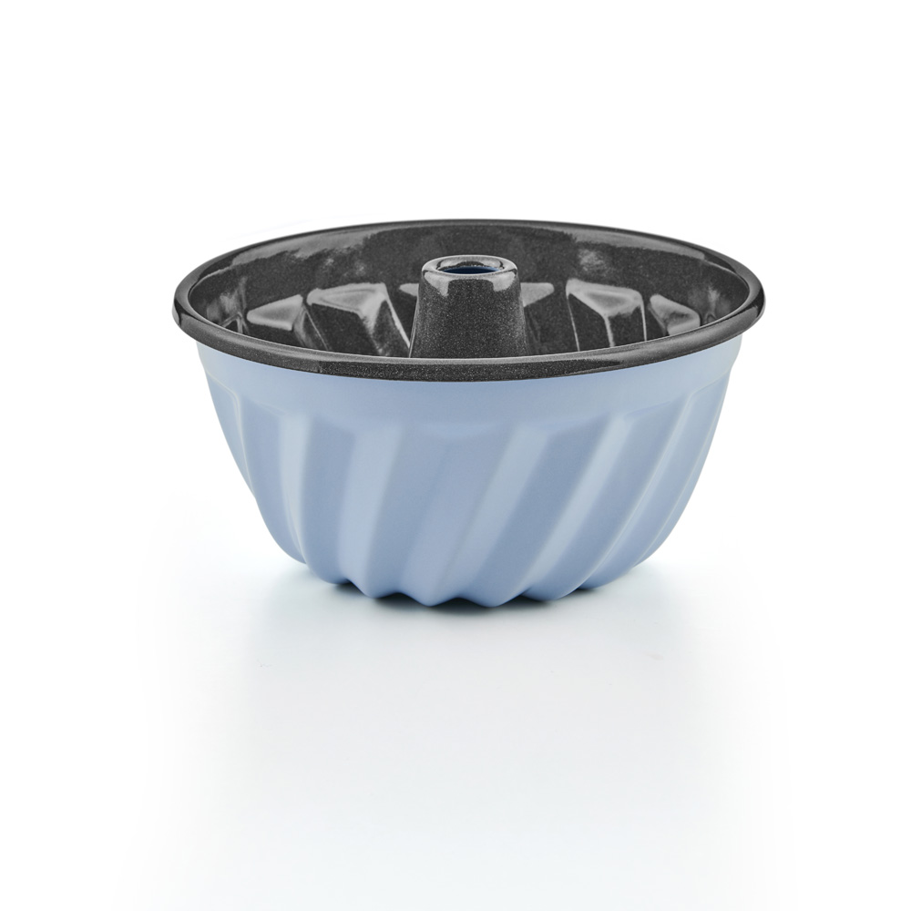 Riess Emaille Riess Guglhupfform 24cm Backemaille Blau Napfkuchenform