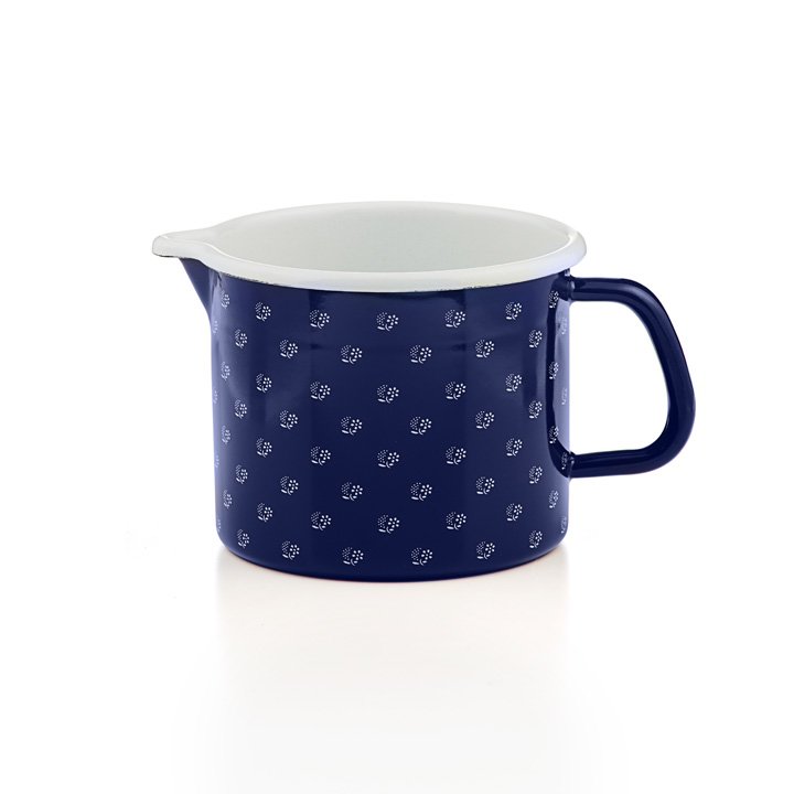 Riess Schnabeltopf Dirndlblau Emaille 14cm 1,7 Liter