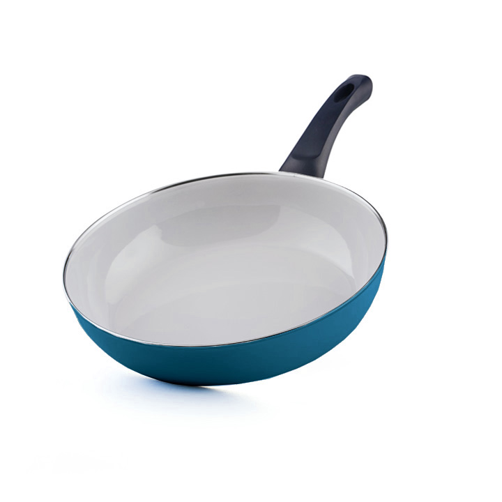 Riess emaille aquamarin emailpfanne pfanne 28cm