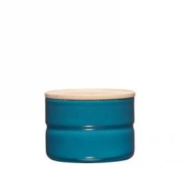 Vorratsdose mit Eschenholzdeckel 230ml Silent Blue