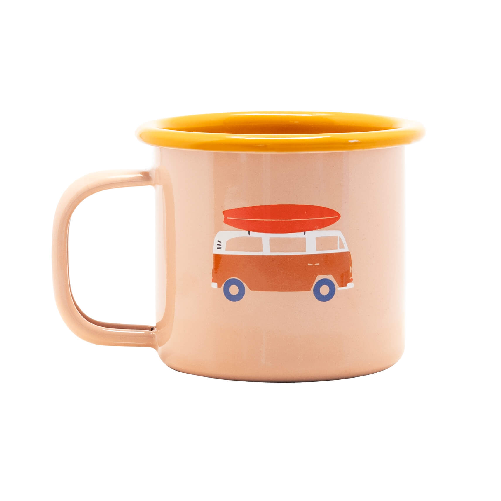 Kleine Emaille Tasse Go Camping 250ml