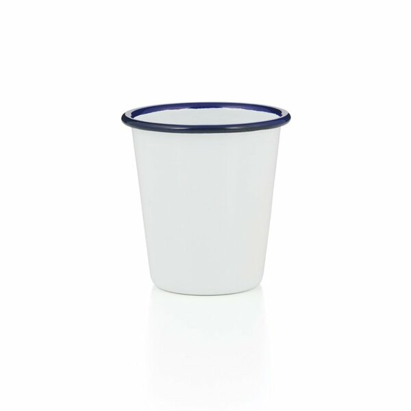 Falcon Emaille Tumbler Becher weiß