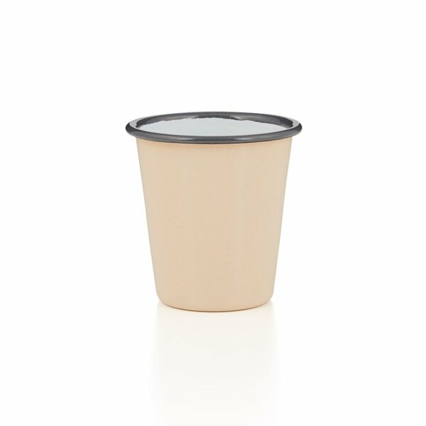 Falcon Emaille Tumbler Becher beige